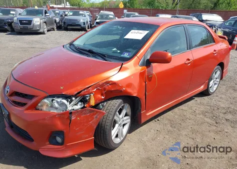 2013 Toyota Corolla S Special Edition из США, поврежденный, VIN 2T1BU4EEXDC087426